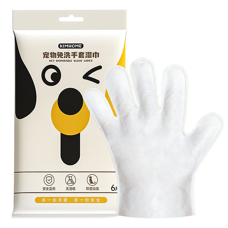 Pet Products Cleaning Glove Wipes