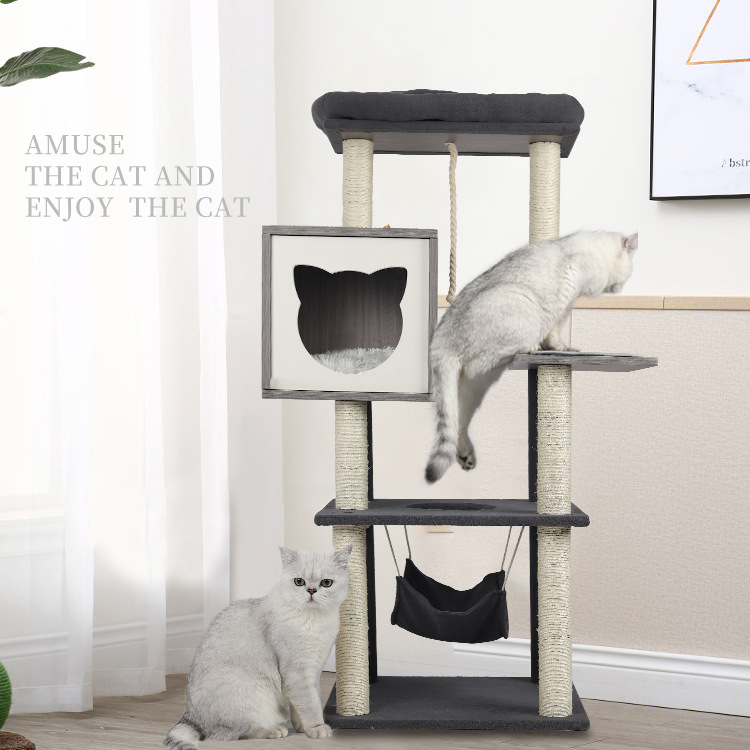 Pet Products Cat Climbing Frame House